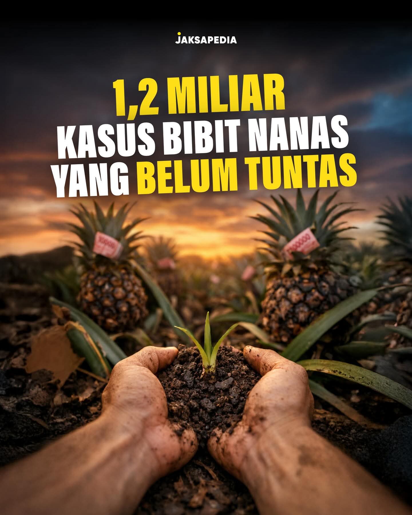 Kejaksaan Sumatera Selatan Sita Uang Tunai Senilai Rp 1,2 Miliar Dalam Kasus Dugaan Korupsi Pengadaan Bibit Nanas