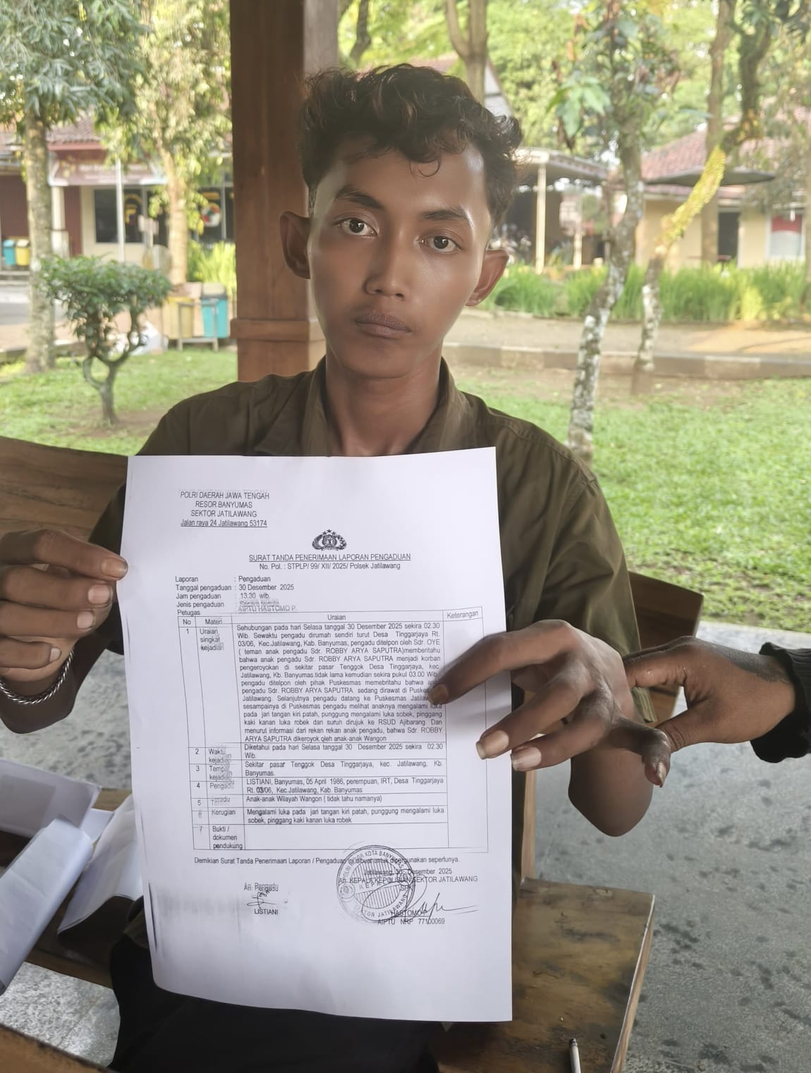 Polisi Buru Pelaku Pengeroyokan Di Jatilawang:Dua Terindentifikasi,Lima Warga Cilacap Masuk Daftar Pencarian Orang